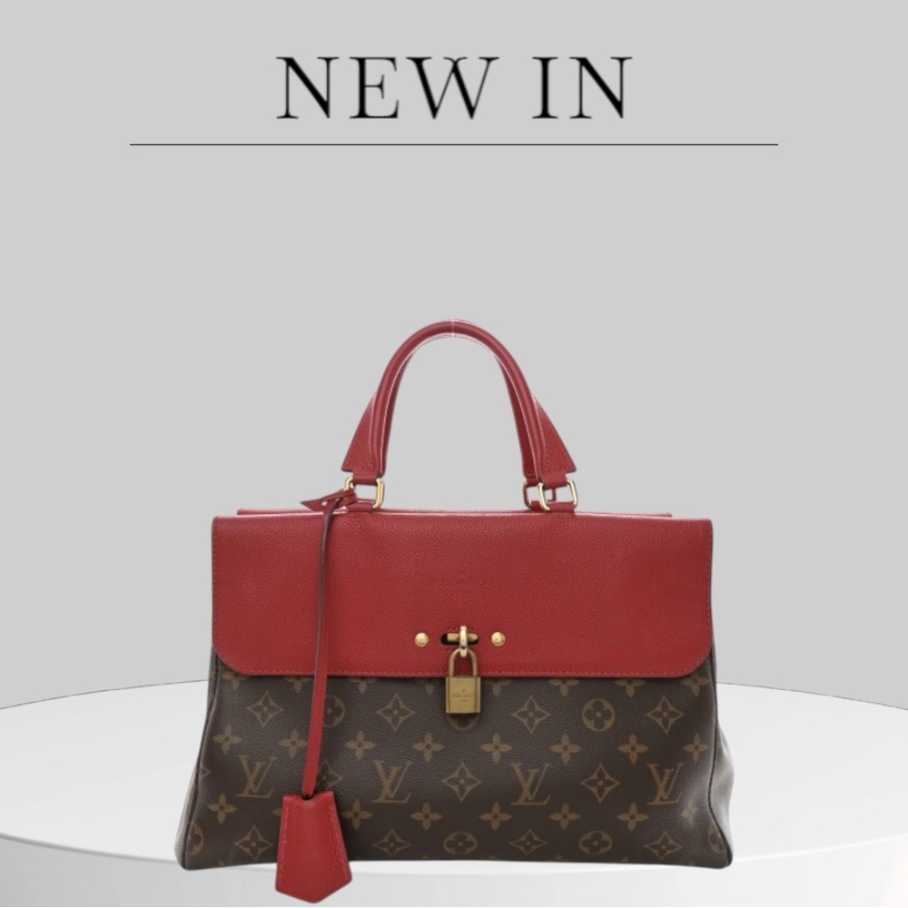 LOUIS VUITTON Venus Monogram Canvas 2way Shoulder Bag Cerise